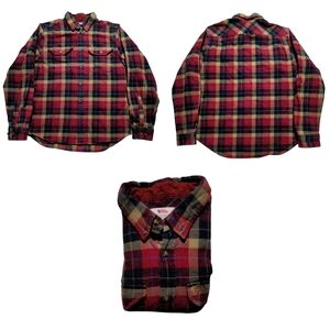 Fjall Raven Flannel Shirt Men's S Multicolor Plaid Long Sleeve Button Down